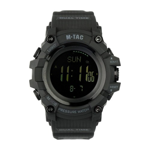 Zegarek taktyczny M-Tac Adventure barometr black 50005002-229034