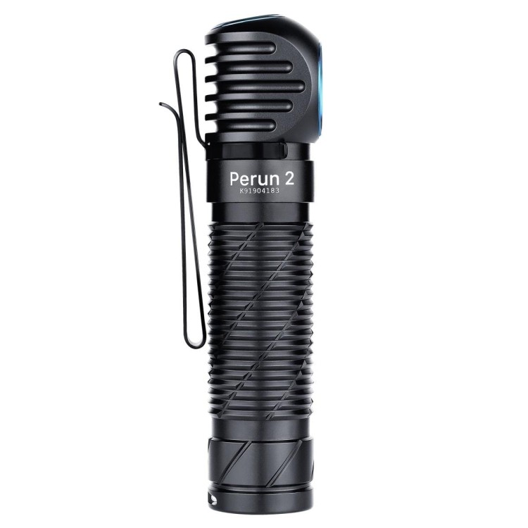 Latarka czołowa i kątowa Olight Perun 2 Cool White Kit z opaską - 2500 lm-229051