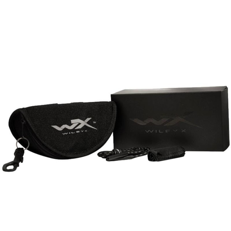 Okulary taktyczne Wiley X Vapor Comm 2.5 Set 3in1 - Matte Black 3552-229140