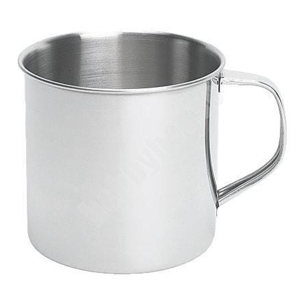 Kubek stalowy turystyczny z przykrywką 8.5cm, 360 ml-229204