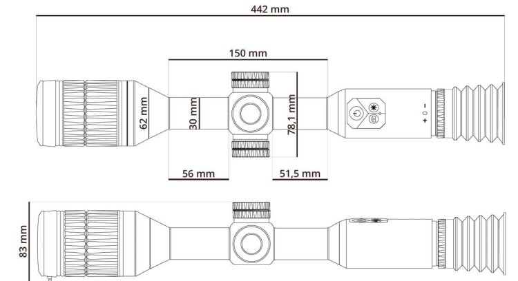 Celownik noktowizor HIKMICRO by HIKVISION Alpex A50TN 940 nm-229313