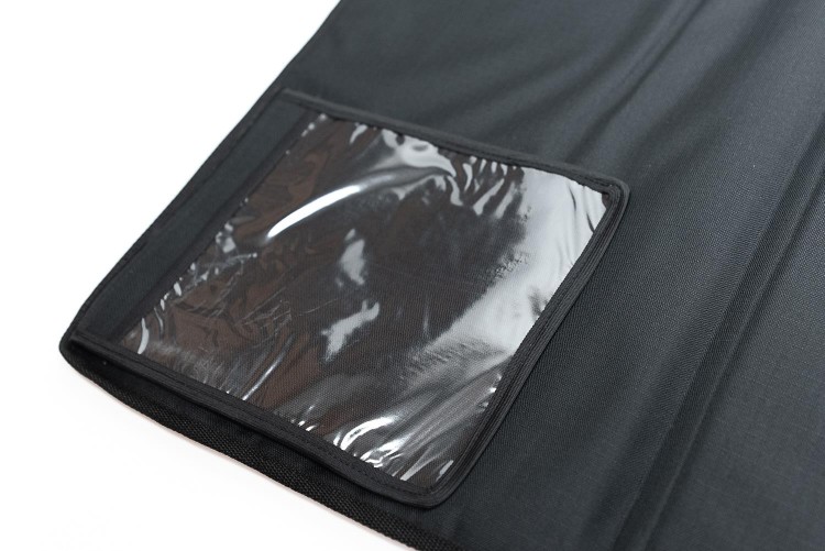 Mata strzelecka Bistana 89 x 148 cm, czarna-229323