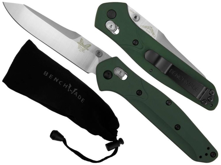 Nóż EDC Benchmade 940 S30V Osborne green-229735