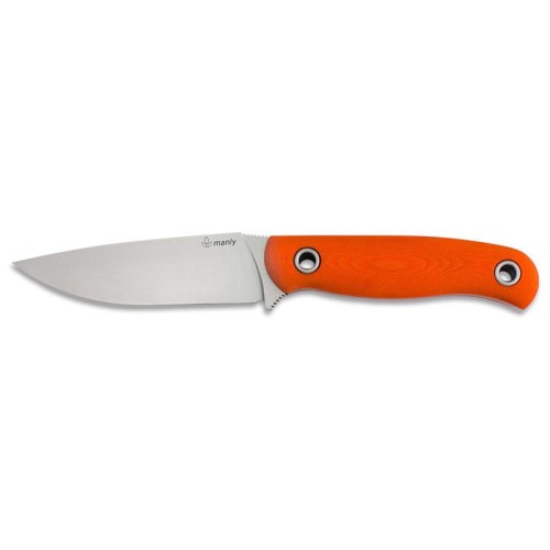 Nóż Manly Crafter orange D2 1.2379 G10 kabura kydex-229760