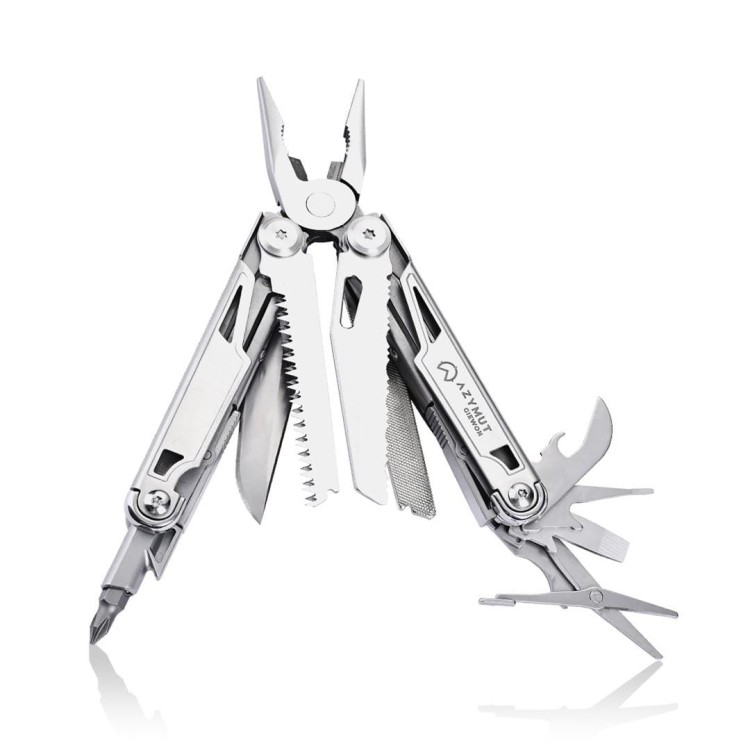 Multitool AZYMUT Giewon, 14 narzędzi + kabura do pasa H2038-229798