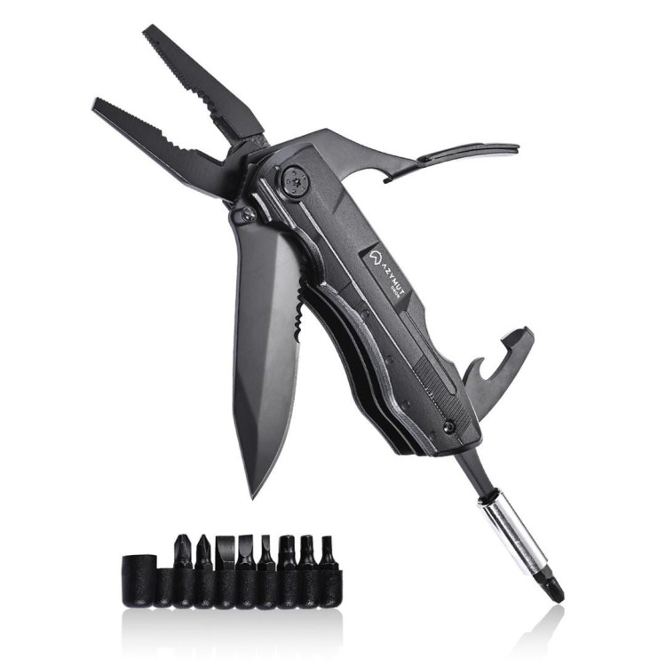Multitool AZYMUT Gron, 11 narzędzi,  9 bitów, kabura H-P224052-229807