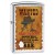 Zapalniczka Zippo Wanted, High Polish Chrome-230324