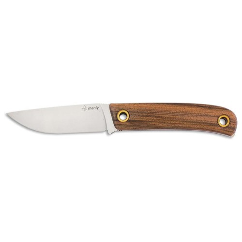 Nóż Manly Patriot D2 walnut HRC 59/61-230609