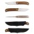 Nóż Manly Patriot D2 walnut HRC 59/61-230612