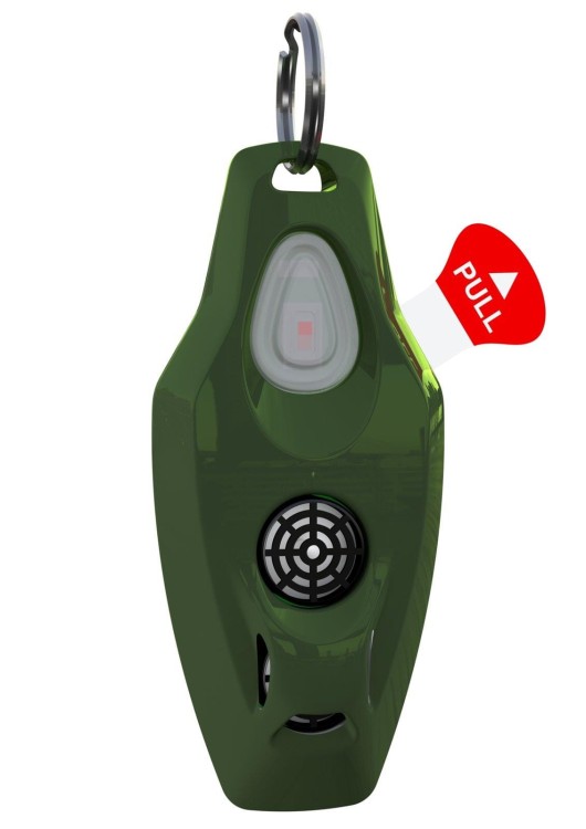 Ultradźwiękowy odstraszacz na kleszcze Off-Tick Human Dark Green-230644