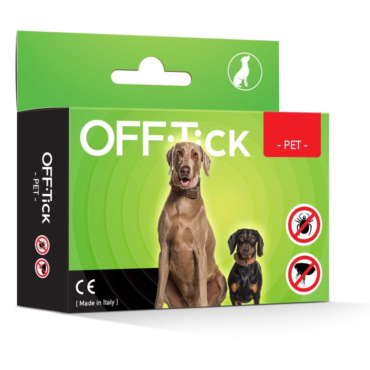 Ultradźwiękowy odstraszacz na kleszcze i pchły Off-Tick Pet black-230654