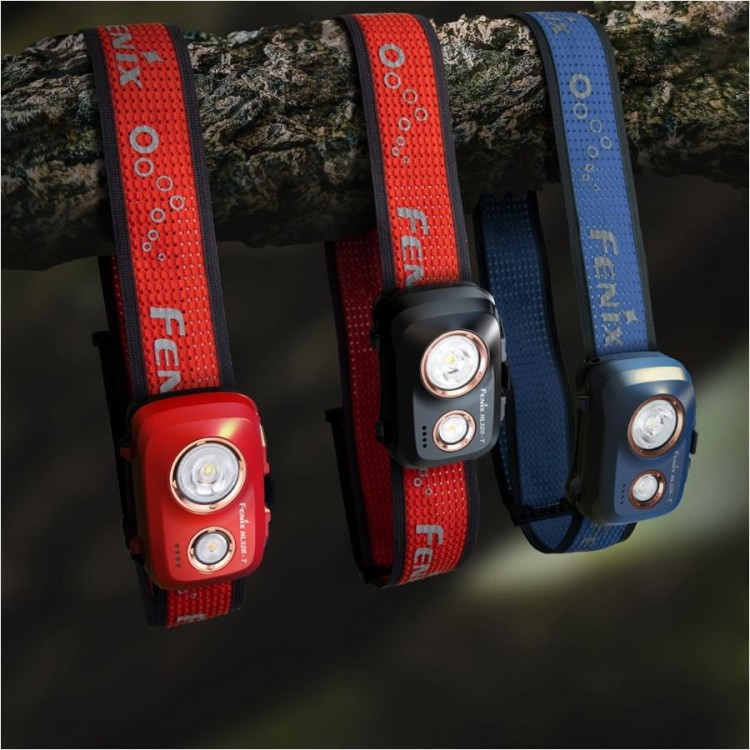 Latarka diodowa Fenix HL32R-T czołówka czarna USB-C 800 lm-230674