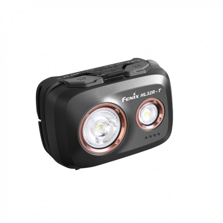Latarka diodowa Fenix HL32R-T czołówka czarna USB-C 800 lm-230677
