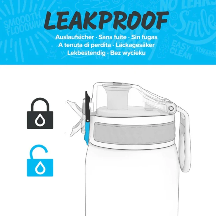 Butelka ION8 Ice Motivator 1,1 Litr Bidon BPA Free Sonic Blue-230820