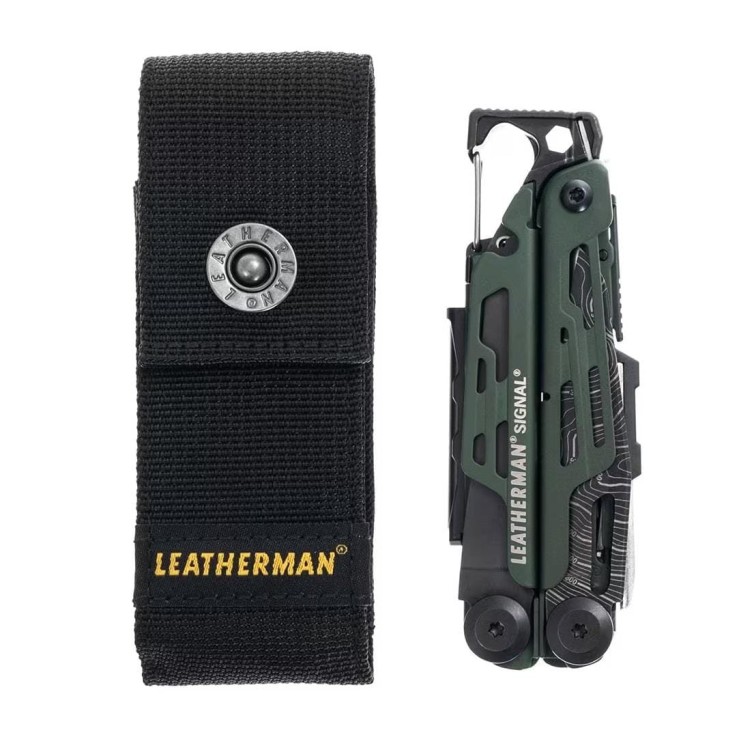 Multitool Leatherman Signal Green Topo seria limitowana 832692-230870