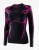 Bluza termiczna Brubeck DRY damska LS1569W czarna/fuksja-231056
