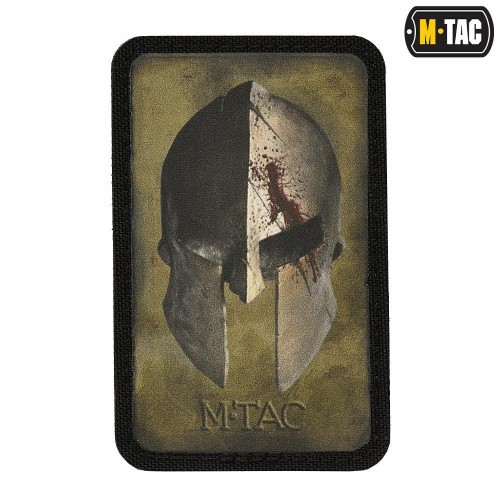 M-Tac naszywka Spartan Helmet green Cordura rzep-231065