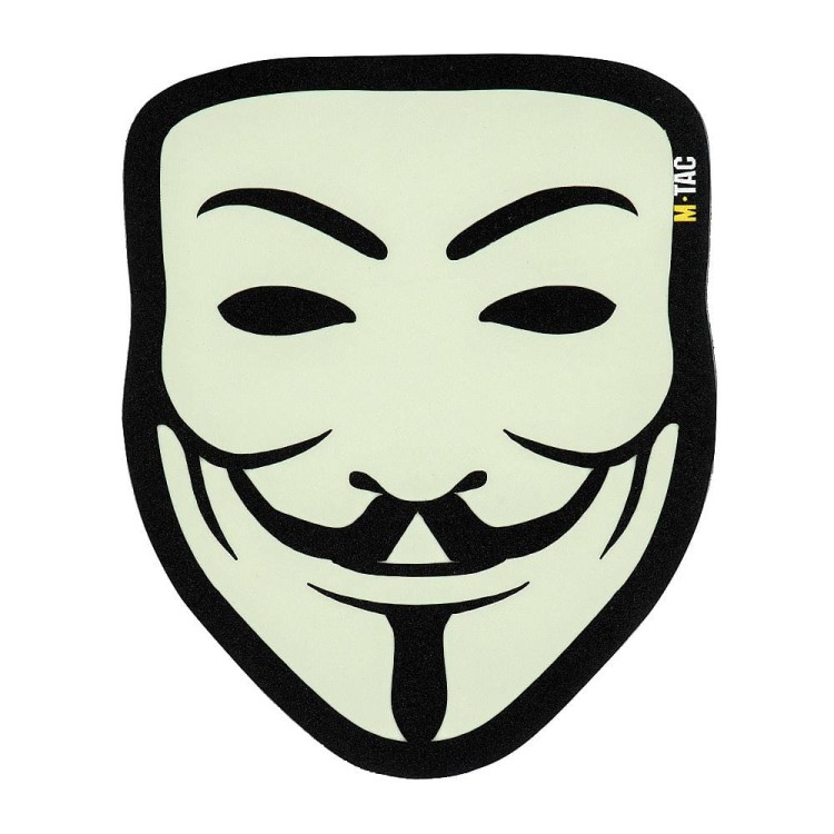 M-Tac naszywka Anonymous FLUO Oksford rzep-231073