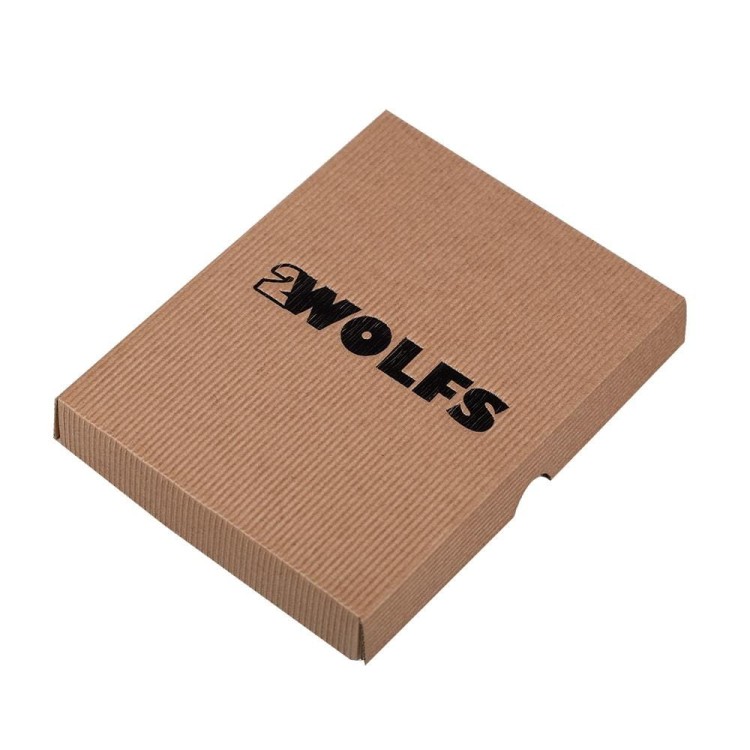 Etui na dokumenty JAGER I 2Wolfs brąz-231158