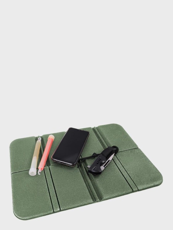 Mata turystyczna do siedzenia Kostka 38x28cm oliwkowa-231192