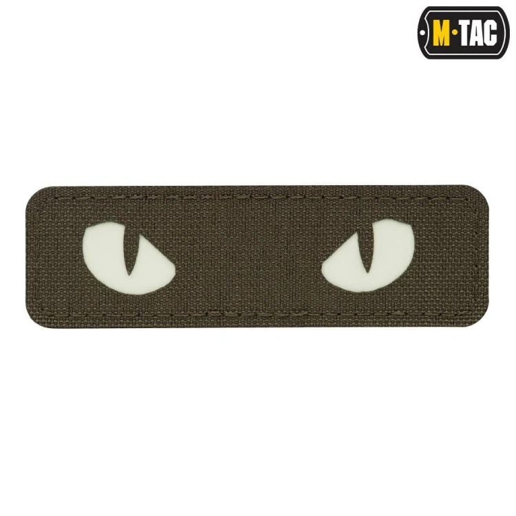 M-Tac Naszywka Cat Eyes Laser Cut fluo Ranger Green/GID-231350