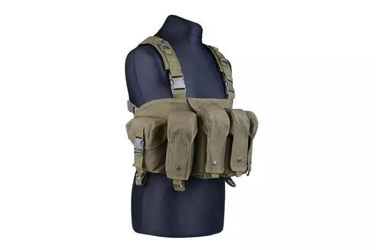 Kamizelka taktyczna typu Commando Chest oliwkowa GFT-231623