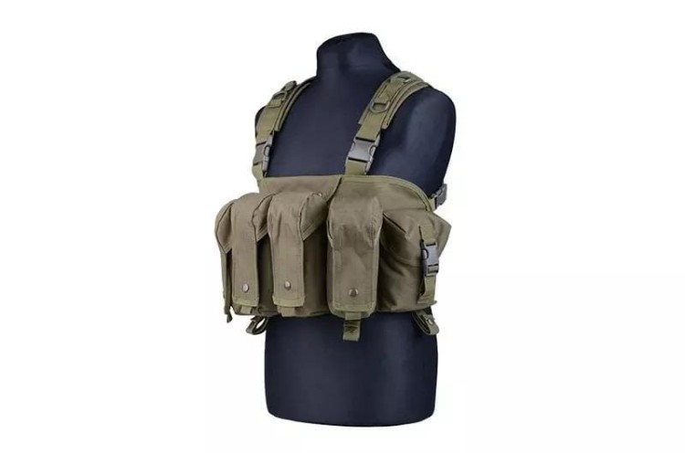Kamizelka taktyczna typu Commando Chest oliwkowa GFT-231626