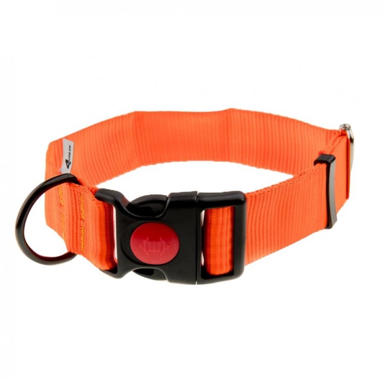 Obroża dla psa 4wild 40 mm 39-61 cm neonowa pomarańczowa-231660