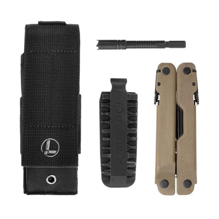 Multitool Leatherman Super Tool 300M Coyote Tan bity etui-232052