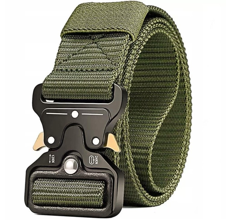 Pasek do spodni klamra QR olive wojskowy 120 cm-232324