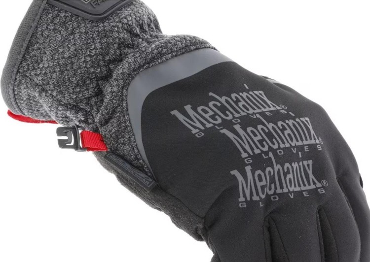 Rękawice softshell Mechanix Wear ColdWork FastFit black/grey-232394