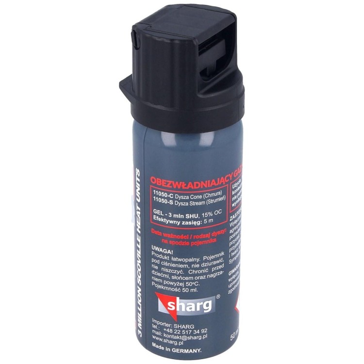 Gaz Pieprzowy Graphite Red Pepper Gel 50ml 3mln SHU, Stream, strumień-232486