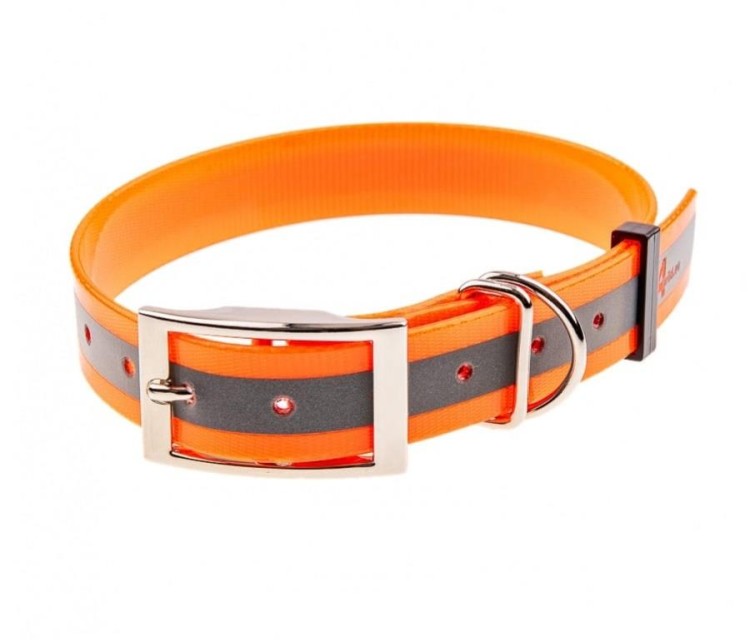 Obroża wodoodporna odblaskowa 4wild 25 mm 38-52 cm dla psa-232768