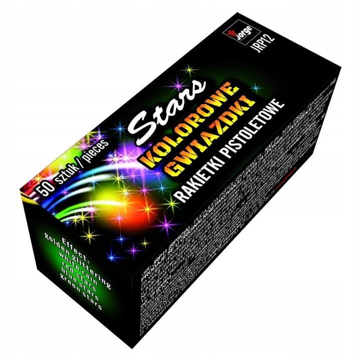 Race alarmowe STARS JRP12 do pistoletów kolorowe 50 szt-232836
