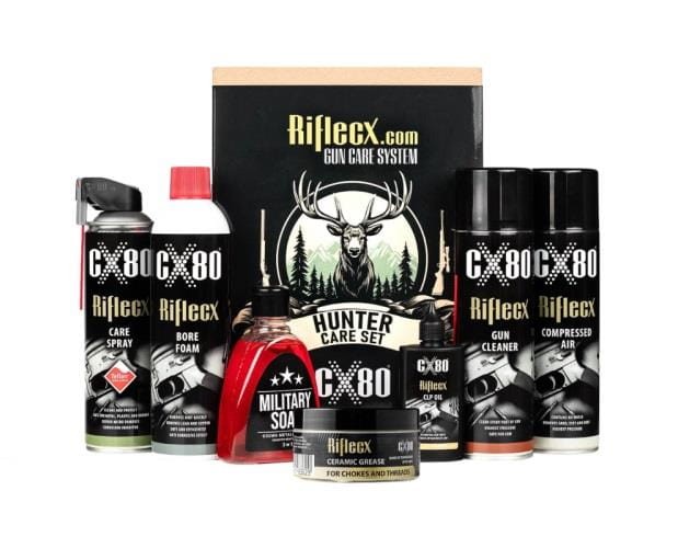 Riflecx Zestaw do konserwacji i czyszczenia broni myśliwskiej Hunter Set-232842