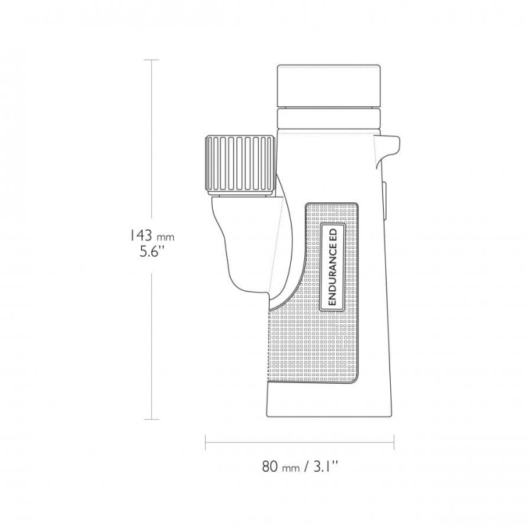 Monokular Hawke Endurance ED 10x42 zielony-233046