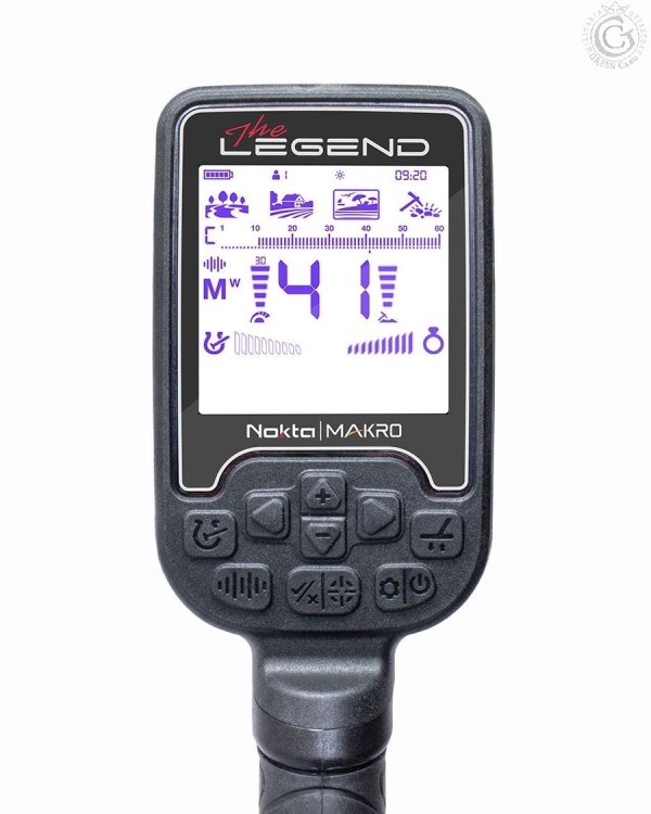 Wykrywacz metali Nokta The Legend LG30 12" DD USB + AccuPoint-233302