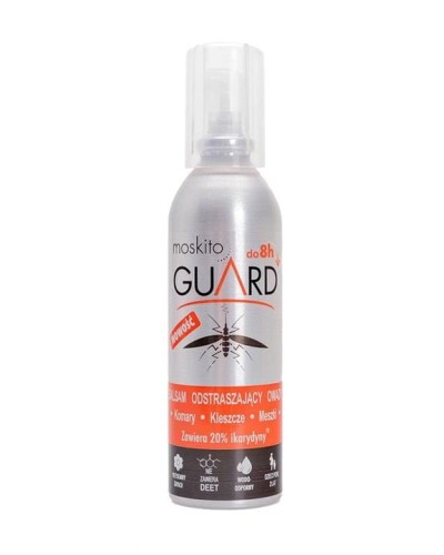 Środek na owady, kleszcze meszki Moskito Guard Ikarydyna 20% balsam 75 ml-233411