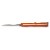 Nóż Manly City CPM S90V flat handle 60-62 HRC orange płaski chwyt-233450