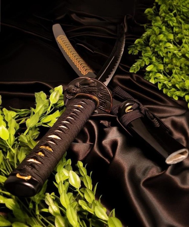Profesjonalny Miecz treningowy Katana 7KM5-410 ostry-233467