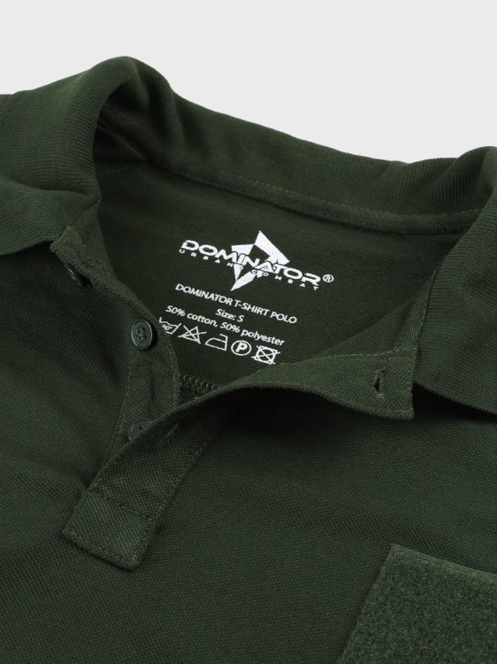 Koszulka Polo wojskowa Dominator oliwkowa-233568