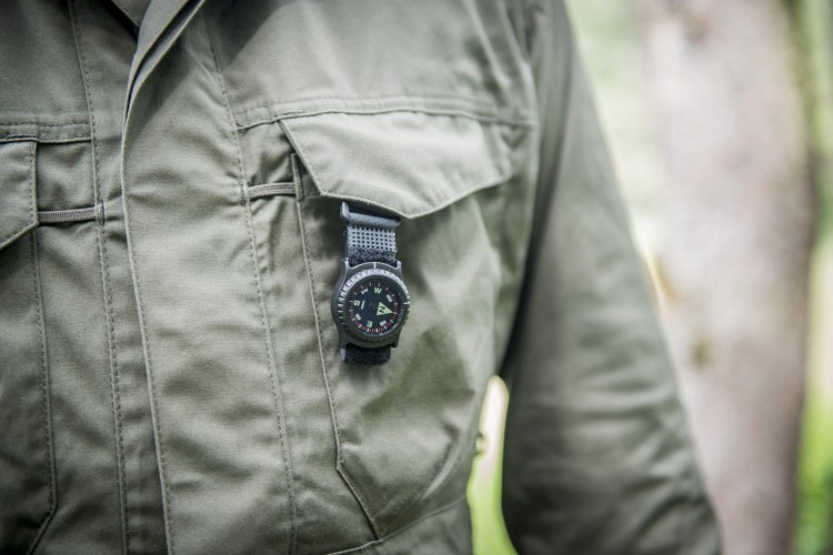 Kompas na rękę T25 naręczny, czarny-233628