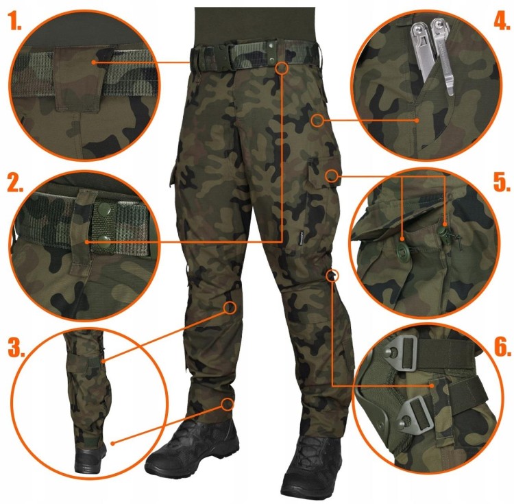 Spodnie wojskowe Dominator 124L MK.2 Rip-Stop WZ.93-233811