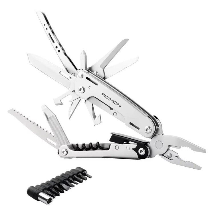 Multitool Roxon Storm S801S, 16 narzędzi w kaburze, ostrze ze stali 5Cr15MoV-233812