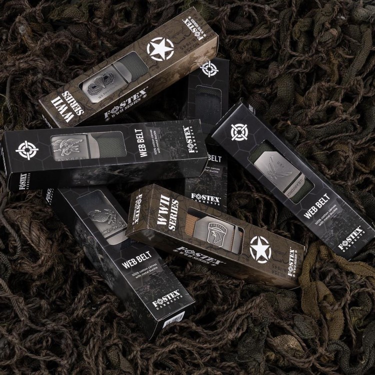 Pasek do spodni wojskowy parciany 101 INC style 3 Airborne oliwkowy 130 cm-234038