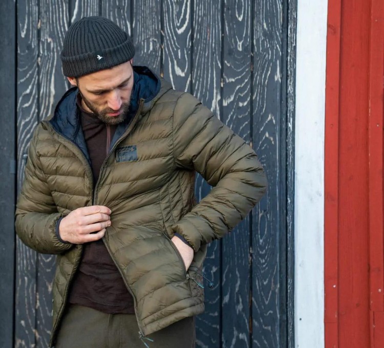 Czapka myśliwska Seeland Norite Beanie merino woll - Grizzly Brown-234137