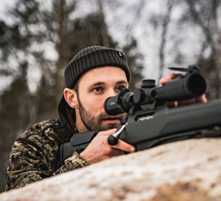 Czapka myśliwska Seeland Norite Beanie merino woll - Grizzly Brown-234138