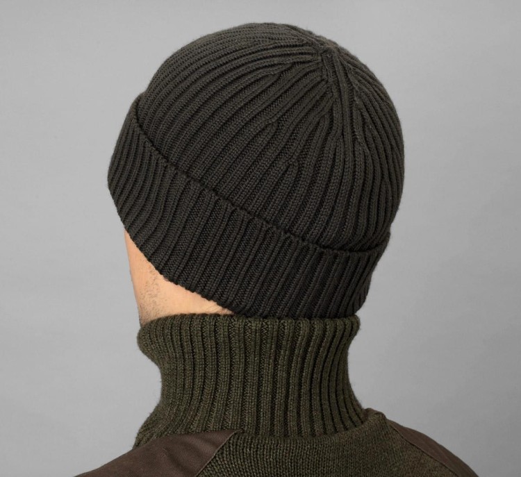 Czapka myśliwska Seeland Norite Beanie merino woll - Grizzly Brown-234144
