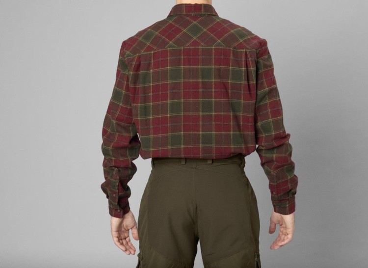 Koszula flanelowa Seeland Glen Red forest check myśliwska czerwona-234152