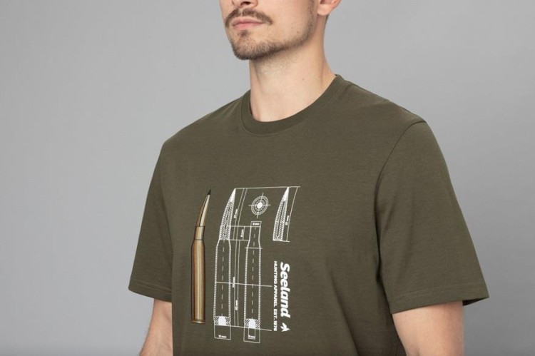 Koszulka myśliwska Seeland Bullet Grape leaf zielona-234162